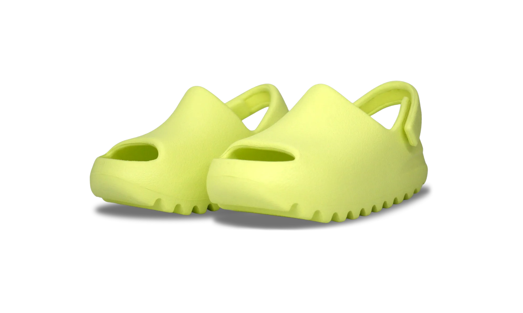 Adidas Yeezy Slide Glow Green Infant 2022 (HQ4119) Infant Size 3K-7K Shoes