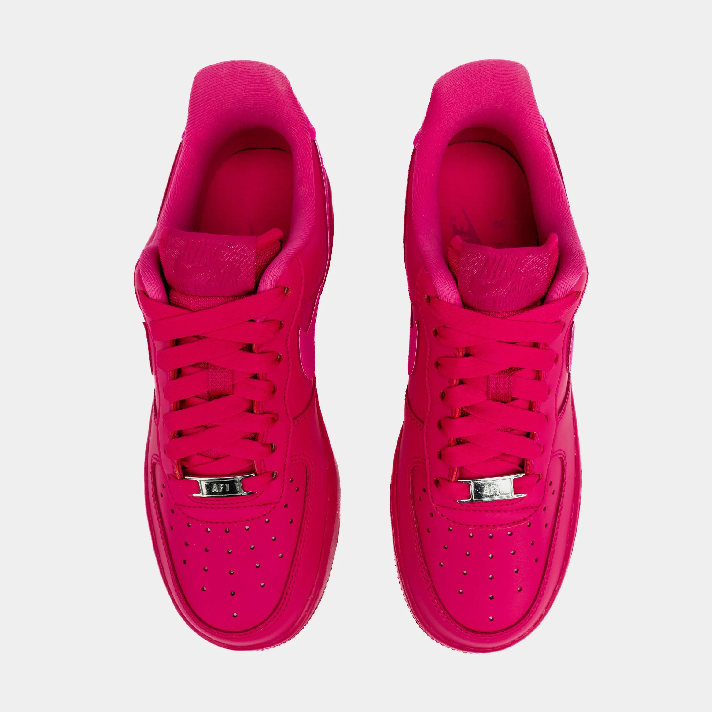 Air Force 1 '07 Fierce Pink Womens Lifestyle Shoes (Fireberry/Fierce Pink)