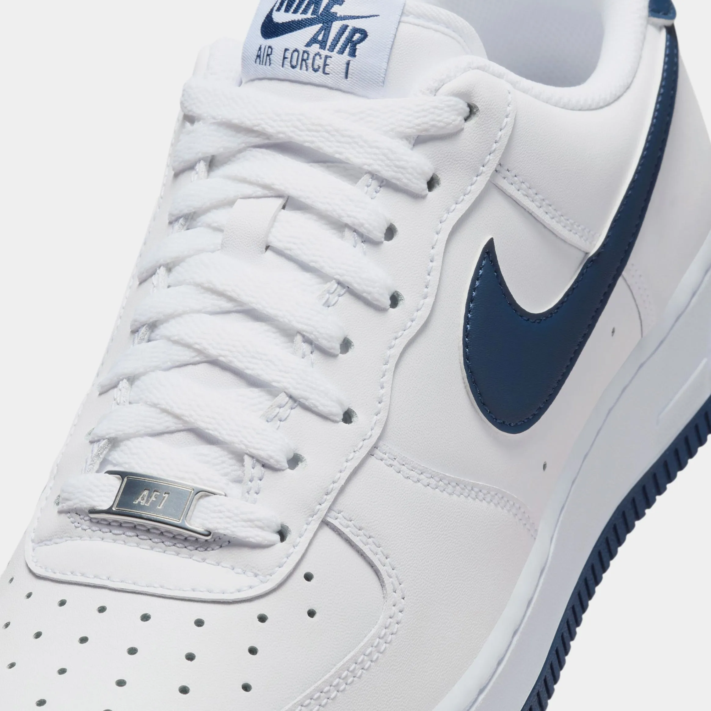 Air Force 1 '07 LV8 Mens Lifestyle Shoes (White/Midnight Navy)