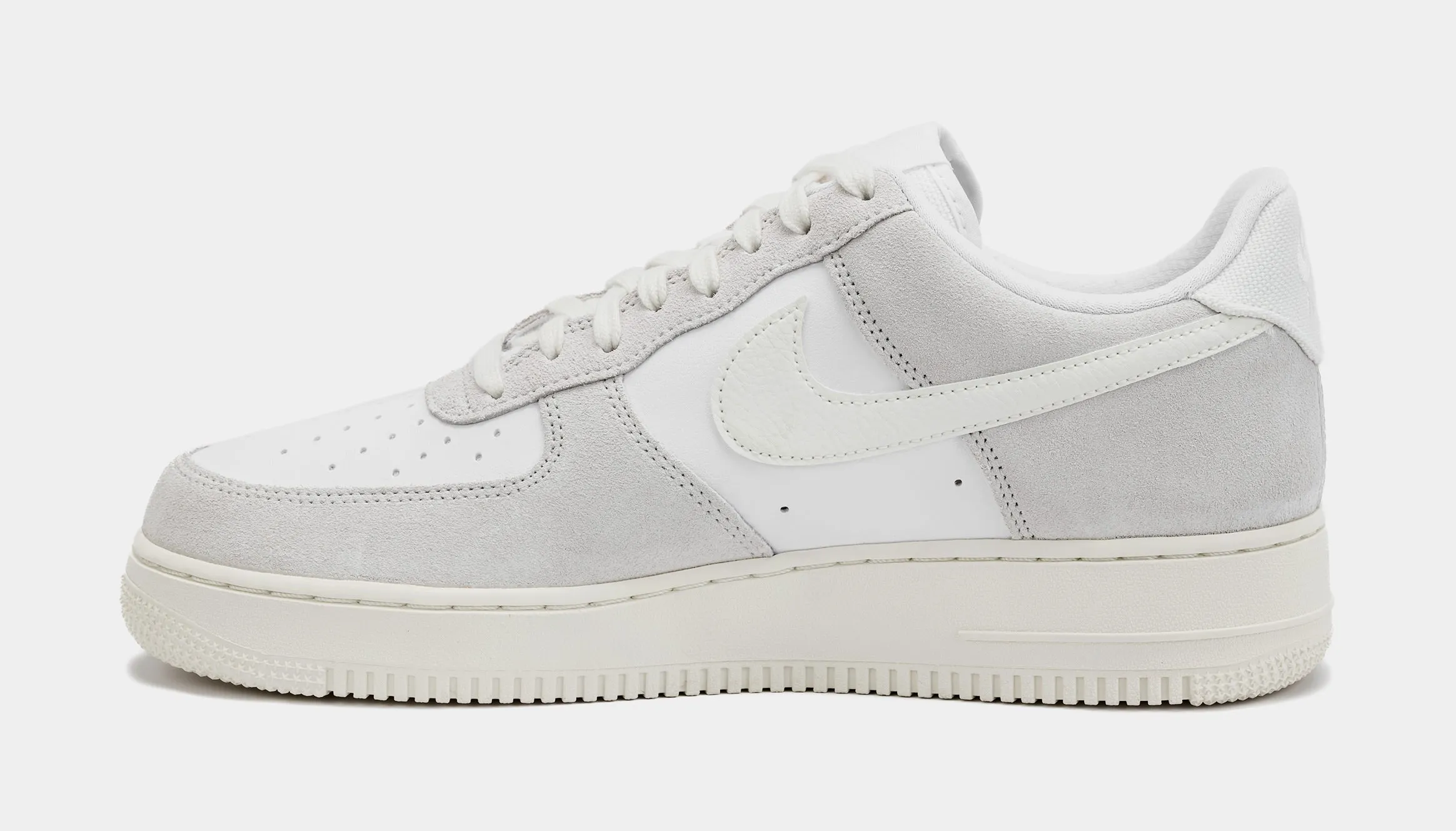 Air Force 1 Low Sail Platinum Tint Mens Lifestyle Shoes (White/Grey)