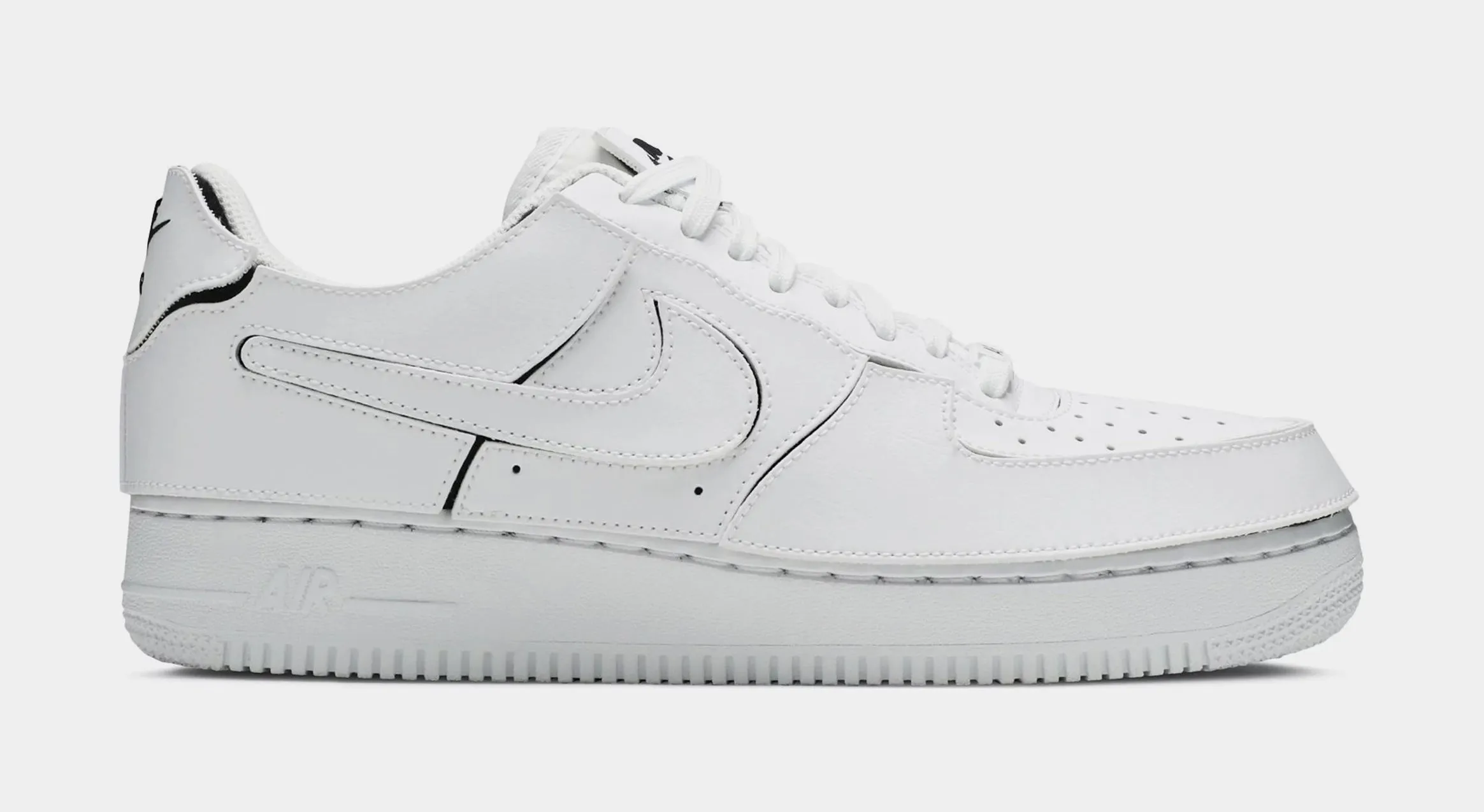 Air Force 1 Mens Basketball Shoes (White)