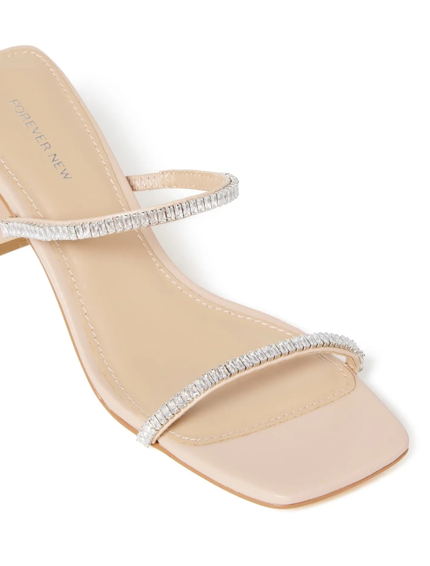 Aria Diamante Mule Heel