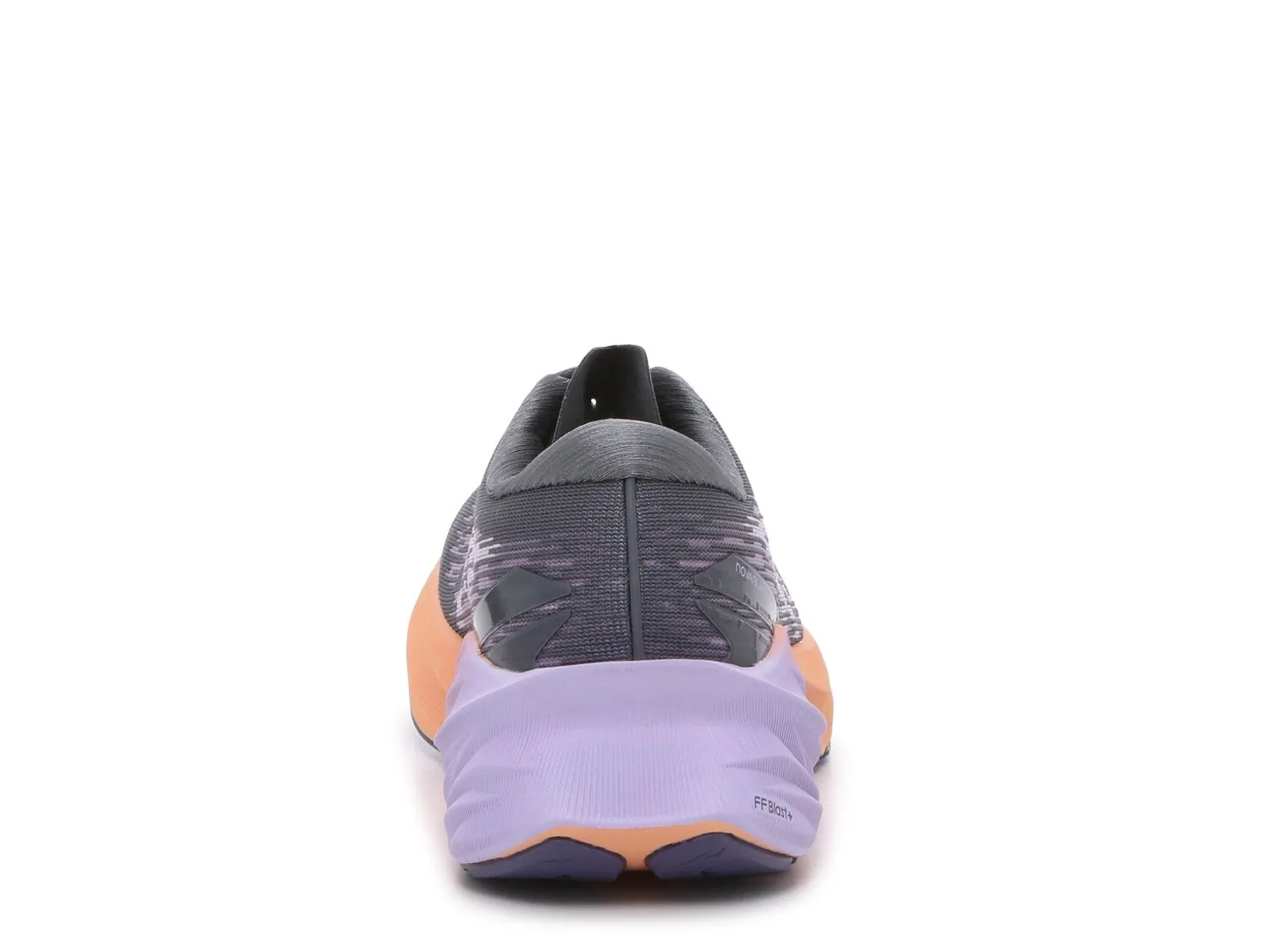 Asics Novablast 3 sneakers, grey/purple/orange