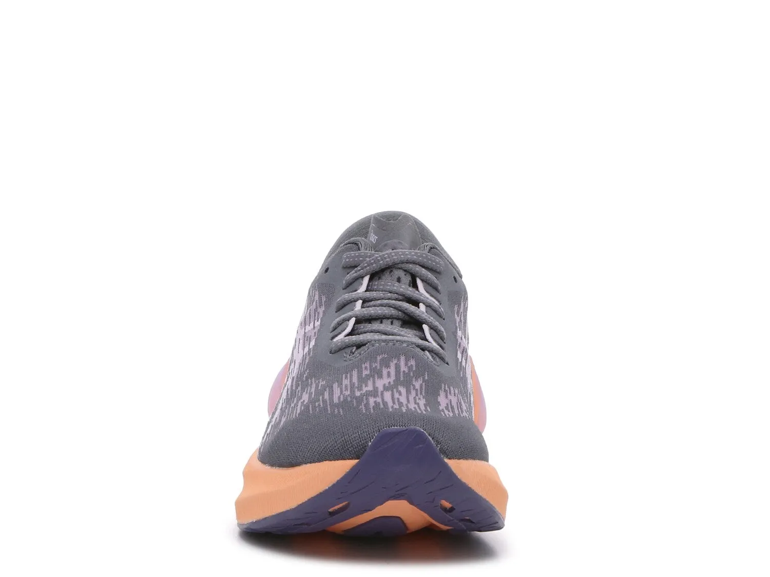 Asics Novablast 3 sneakers, grey/purple/orange