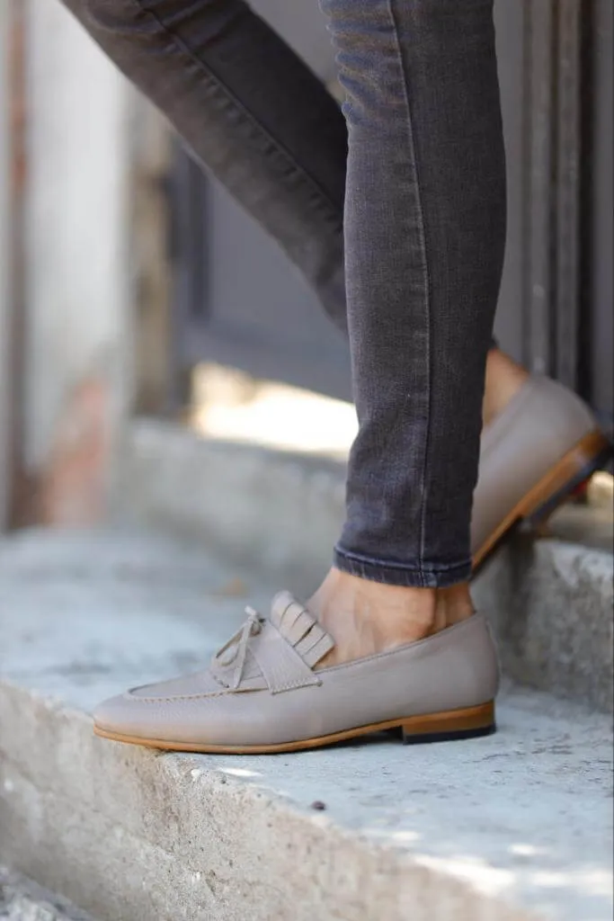 Beige Detail Loafer