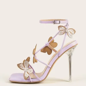 Butterfly Elegance Stiletto Heels