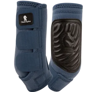 Classic Equine Classic Fit Front Boots- Dark Denim