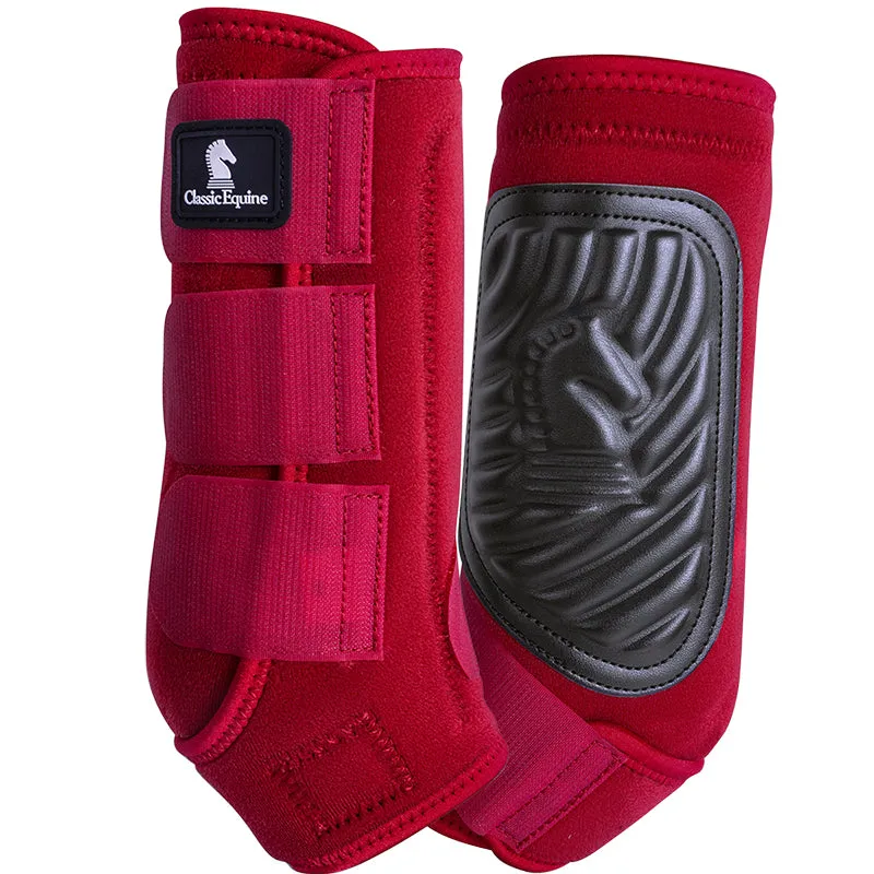 Classic Equine Classic Fit Front Crimson Boots