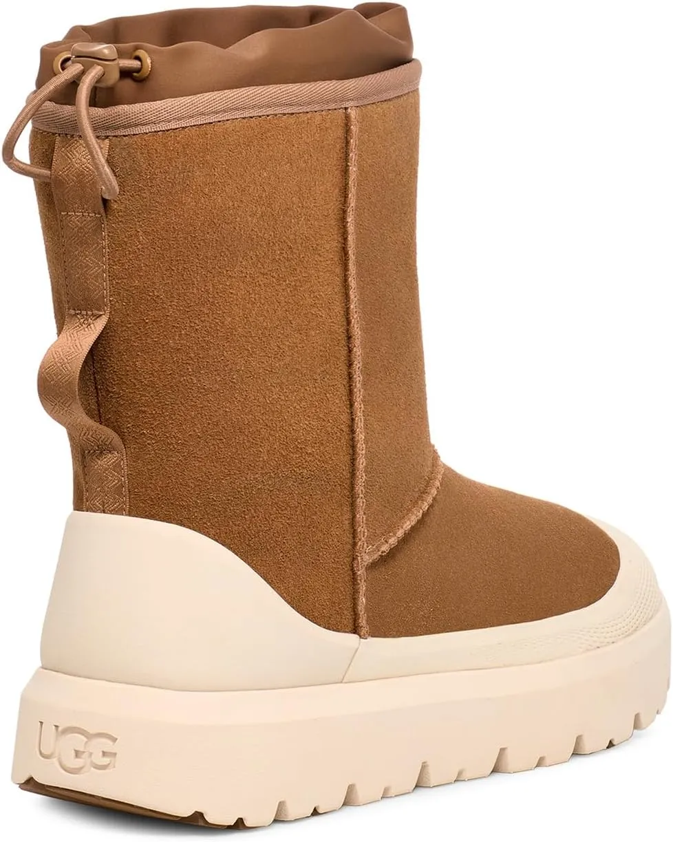 Classic Short Weather Hybrid UGG Boots, Chestnut/Whitecap