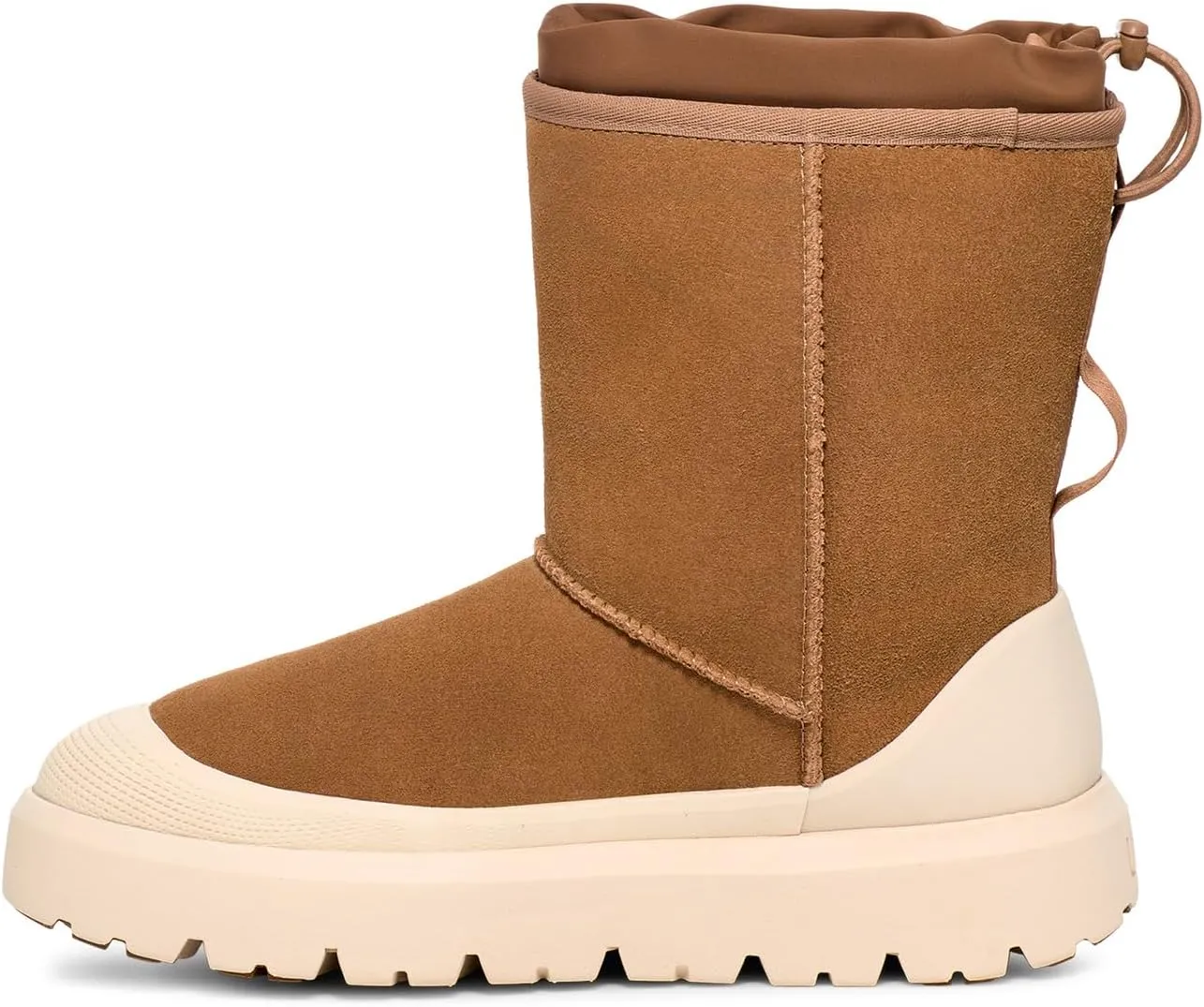 Classic Short Weather Hybrid UGG Boots, Chestnut/Whitecap