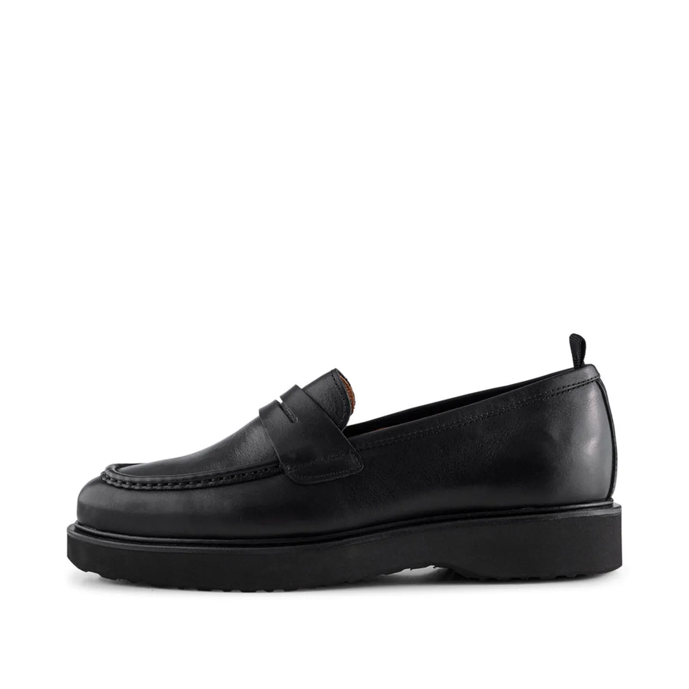 Cosmos loafer leather - BLACK