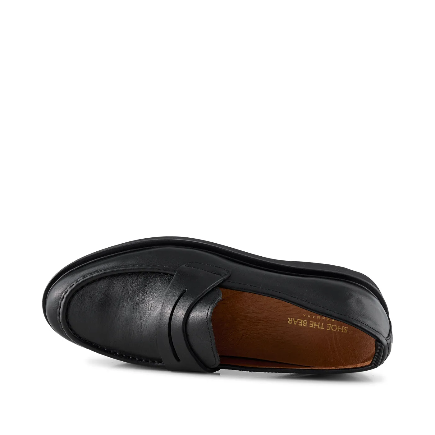 Cosmos loafer leather - BLACK