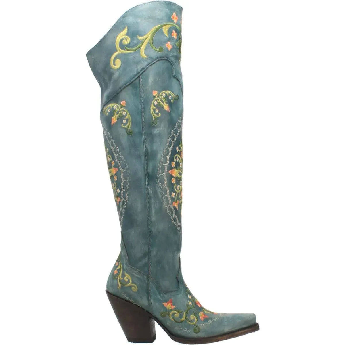 Dan Post Flower Child- Womans Leather Cowgirl Boot