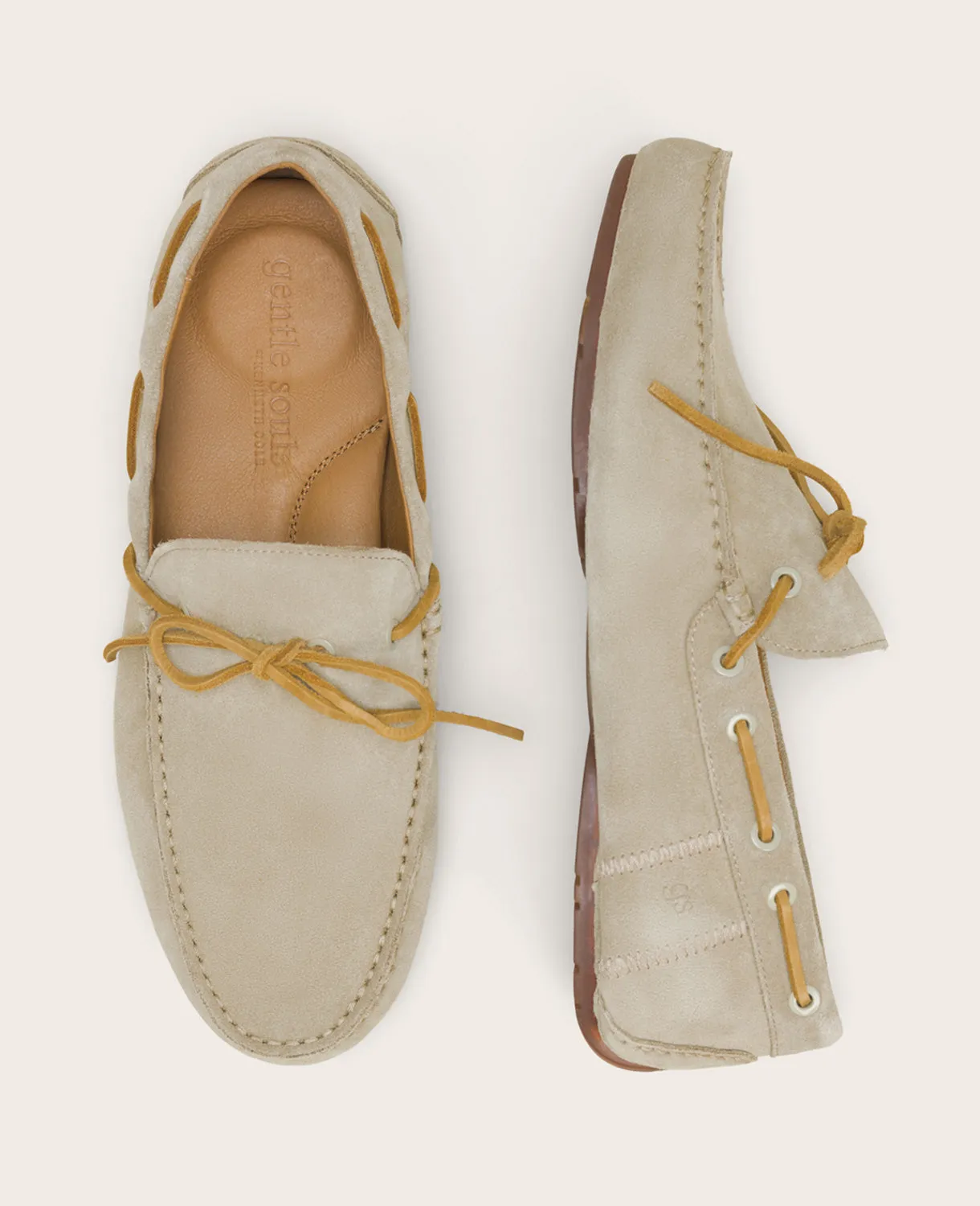 GENTLE SOULS - Nyle Leather Driver Boat Shoe