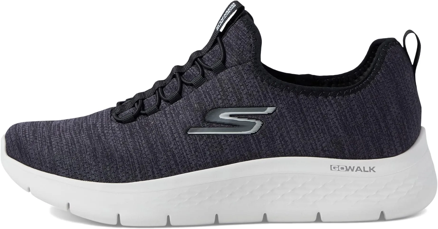 Go Walk Flex Sneakers - 216484 SKECHERS Performance, Black/White