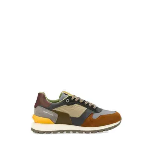 Men's Sneakers 11711- Camel Multi