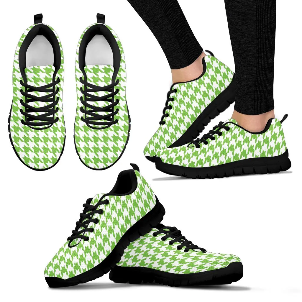 Mesh Sneakers_Seahawk Green on White_HT Pattern