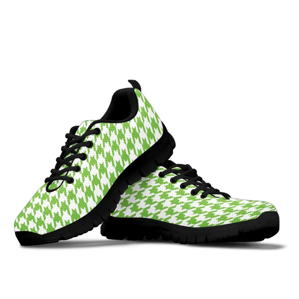 Mesh Sneakers_Seahawk Green on White_HT Pattern