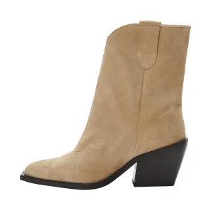 METTE ankle boot-Beige