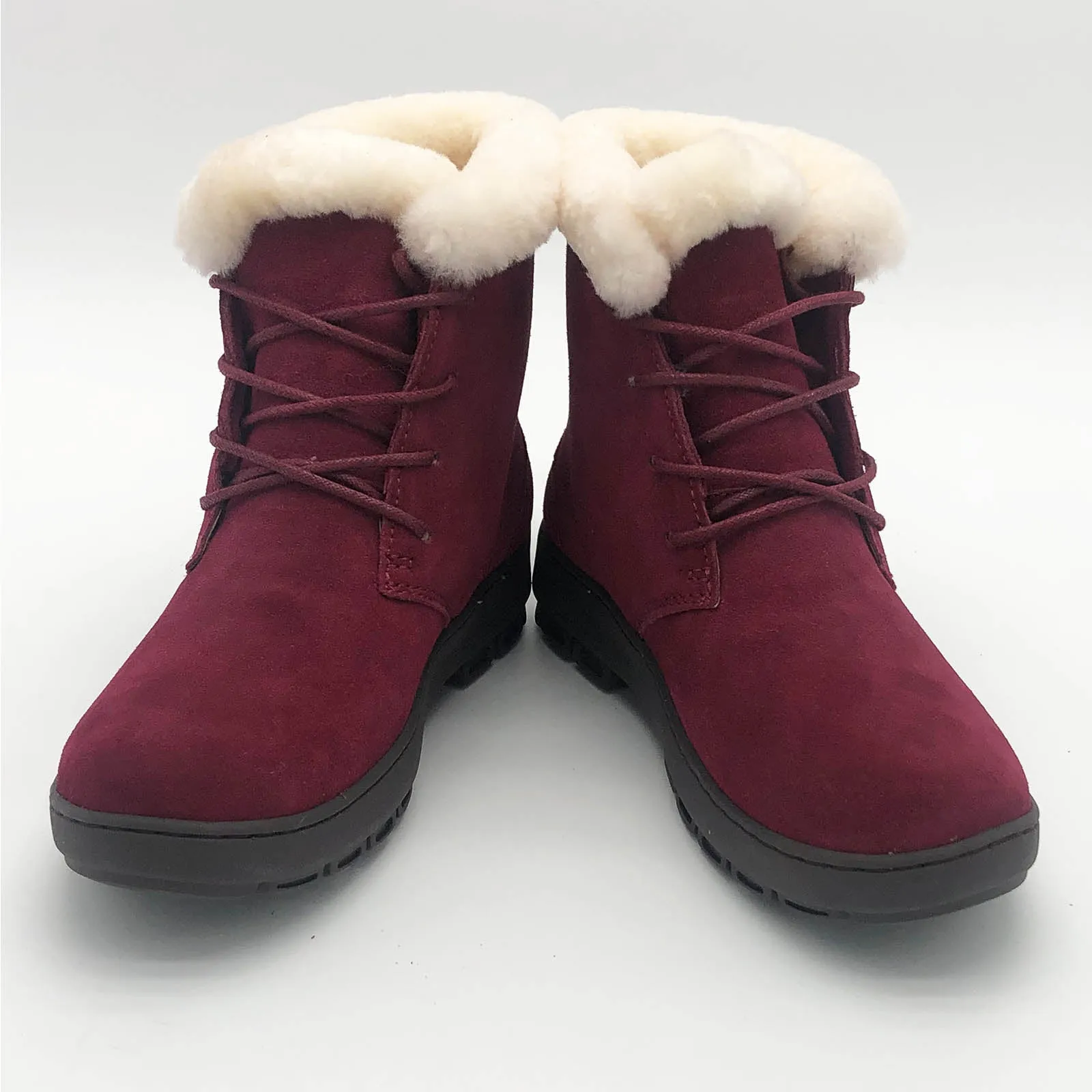 MUBO UGG A1502 LUNA Sheepskin Fashion Woman Boots