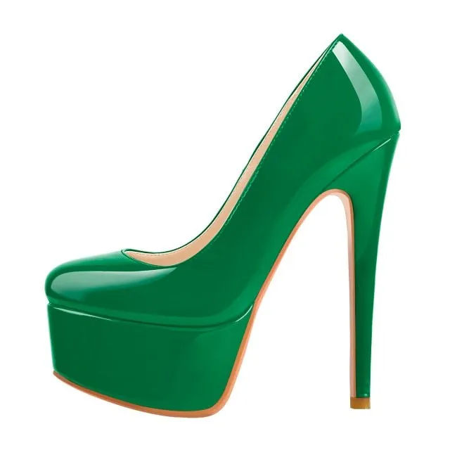 Pumps Queen Tigers (Green)