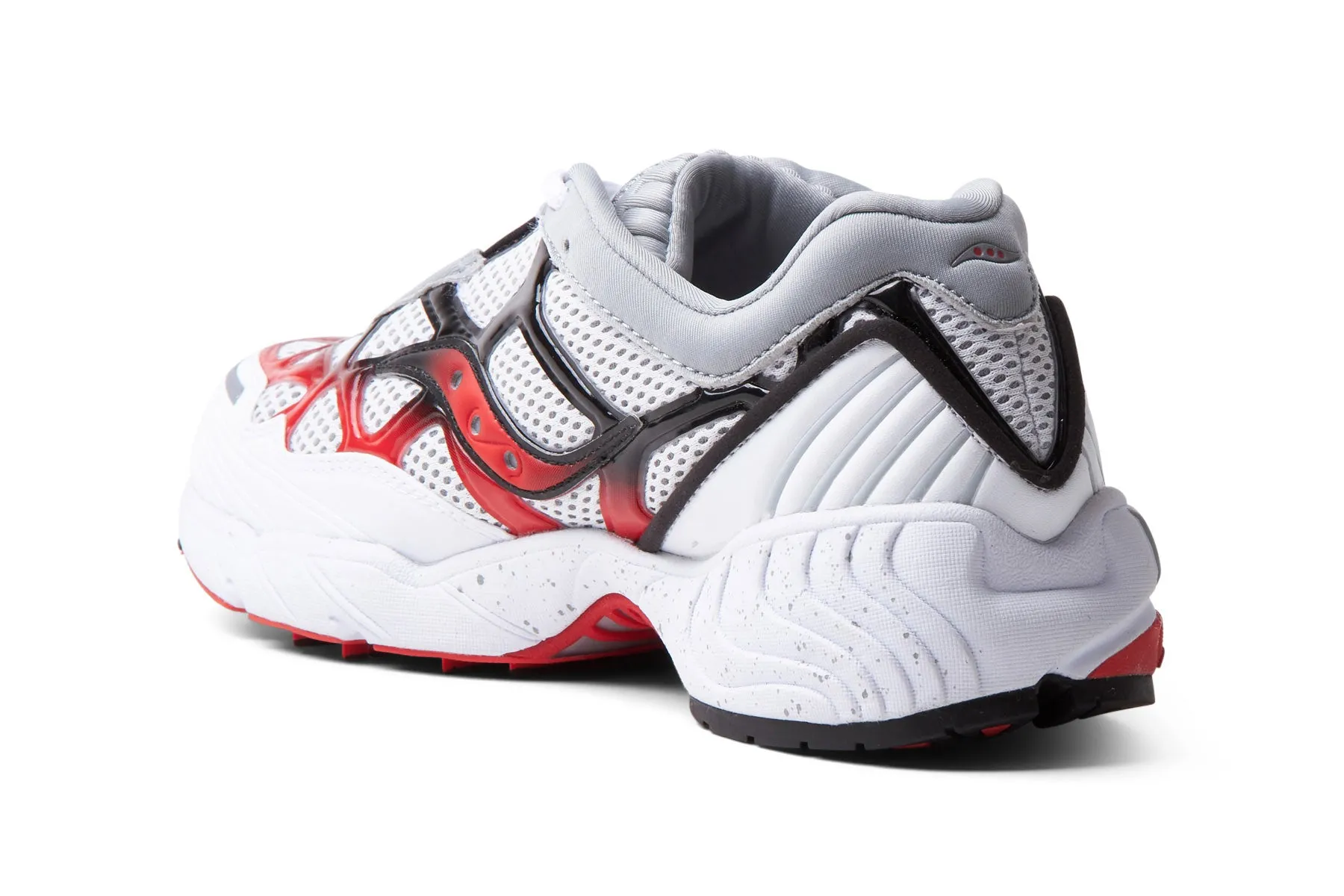 Saucony Grid Web - White/Grey/Red