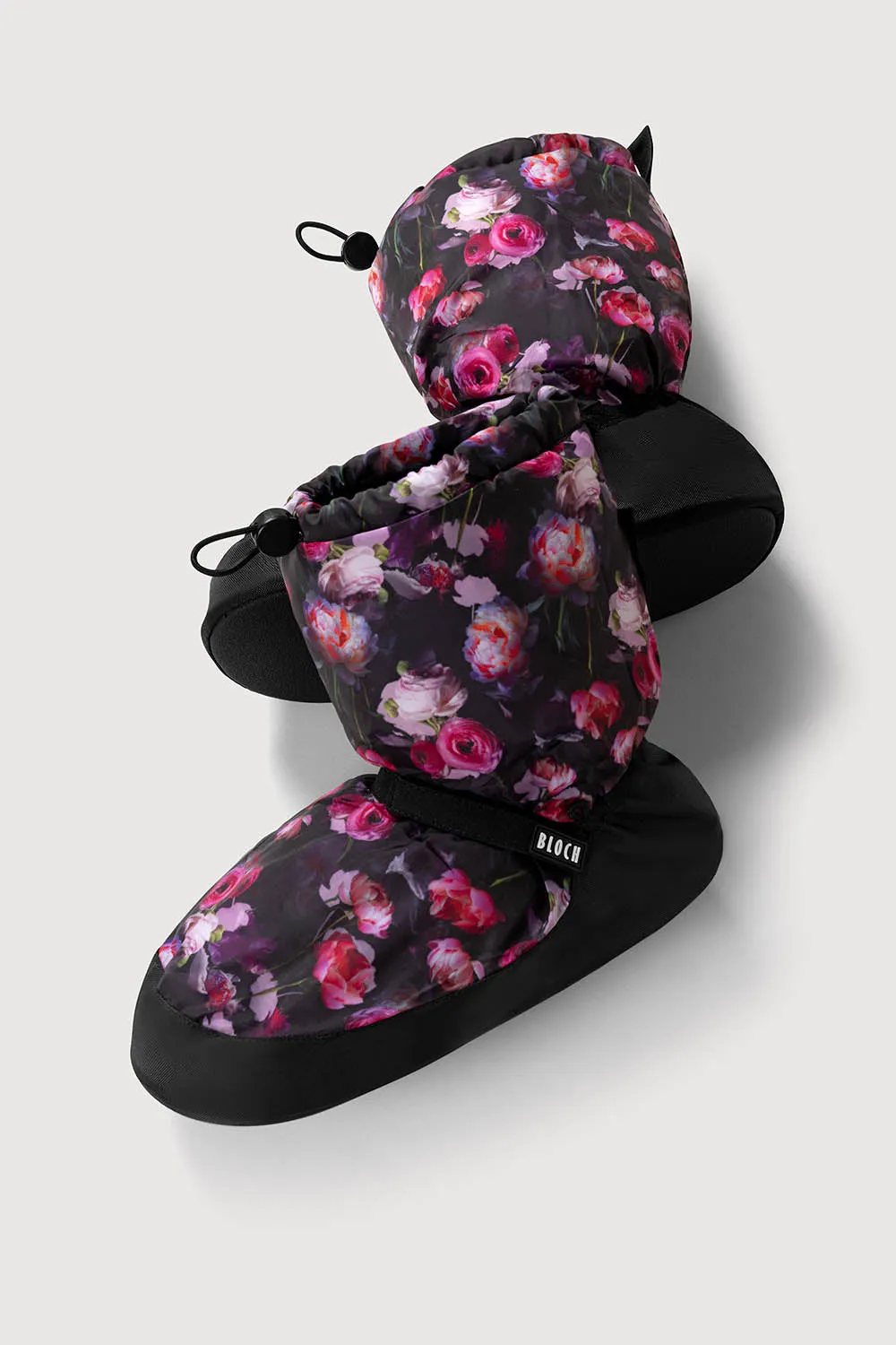 SIM5009BP - Bloch Adult Floral Printed Warmup Booties