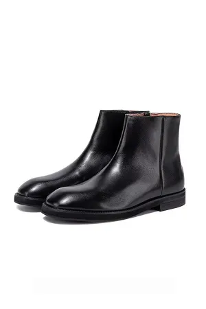 Square-Toe Comfort Ankle Men's Boots