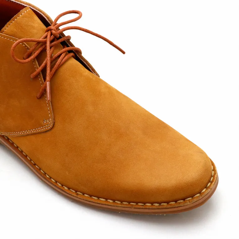 The Carpentry Ankle Boot Nubuck Tan Premium