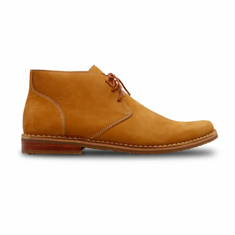 The Carpentry Ankle Boot Nubuck Tan Premium