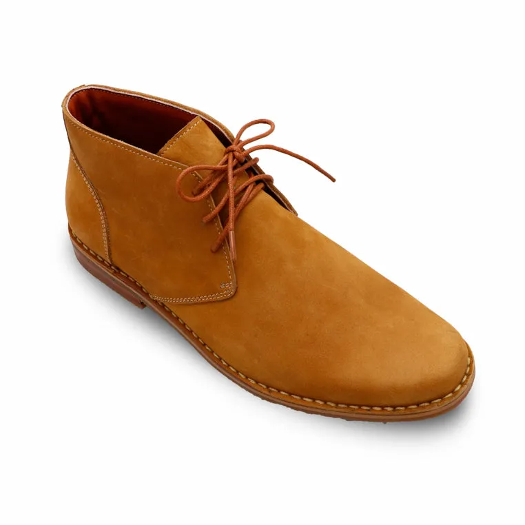 The Carpentry Ankle Boot Nubuck Tan Premium