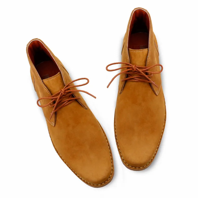 The Carpentry Ankle Boot Nubuck Tan Premium