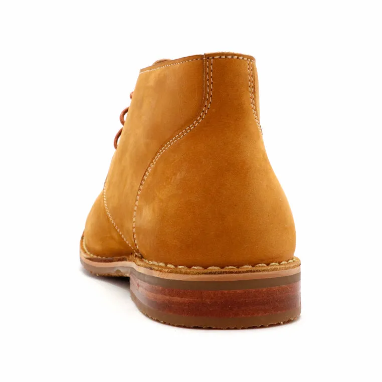 The Carpentry Ankle Boot Nubuck Tan Premium