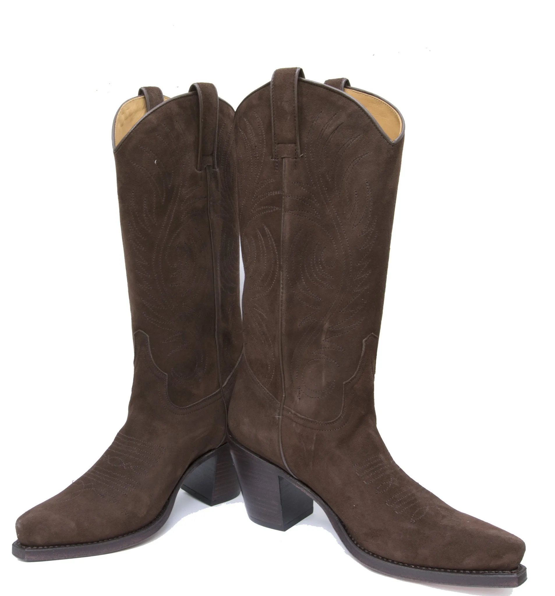 Virgi Chocolate Suede