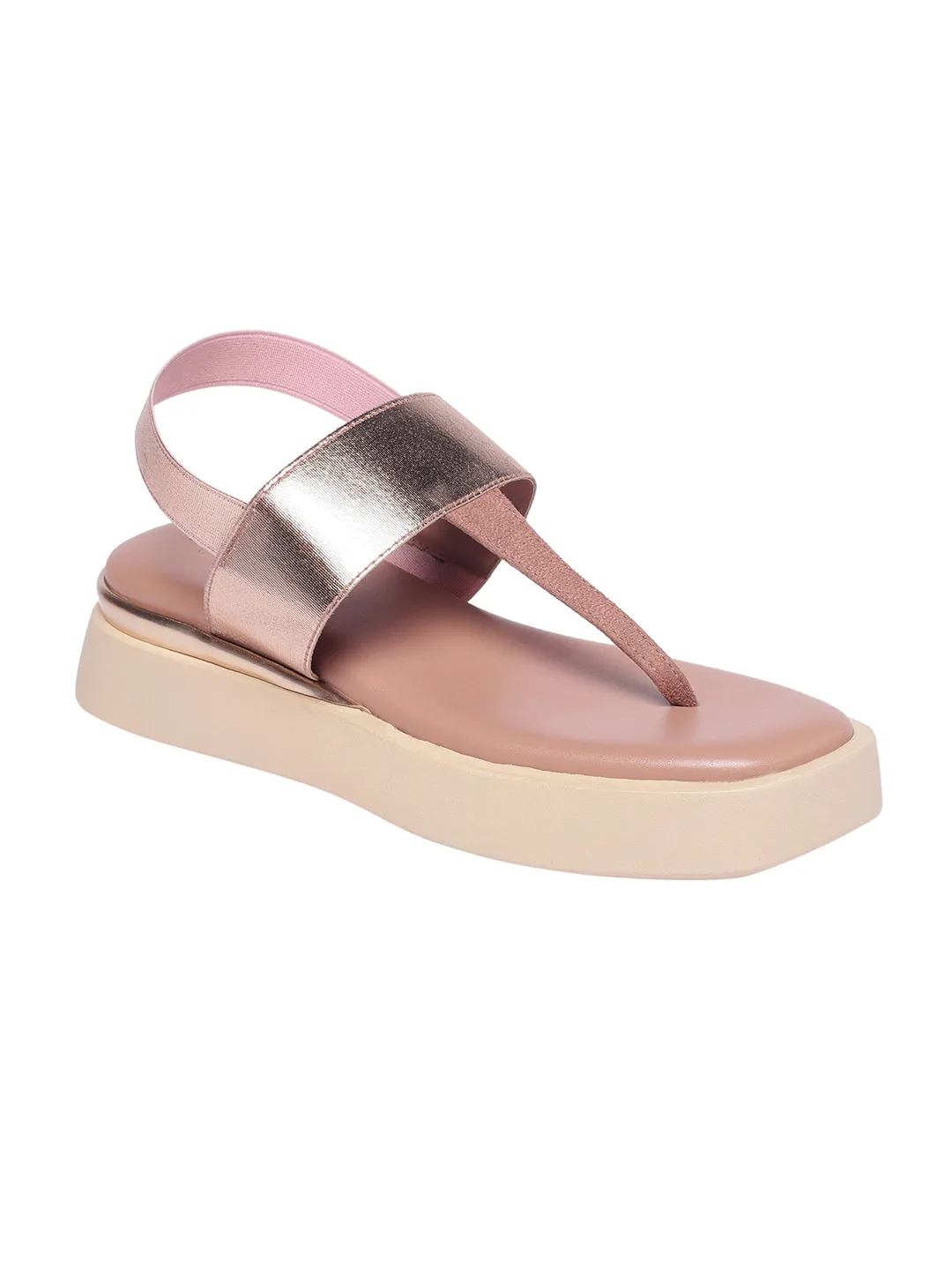 Wendy Pink Flatform Heels