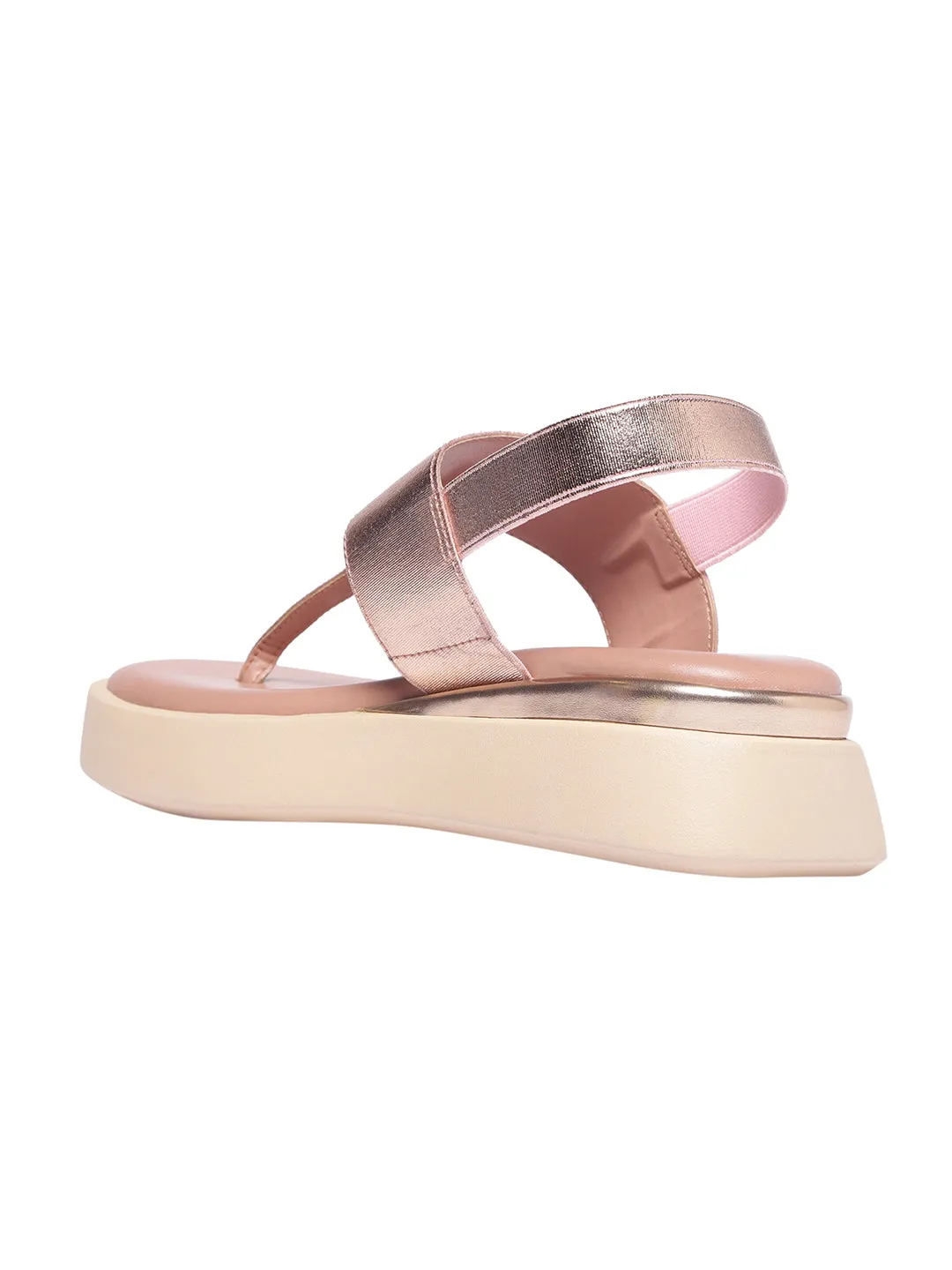 Wendy Pink Flatform Heels