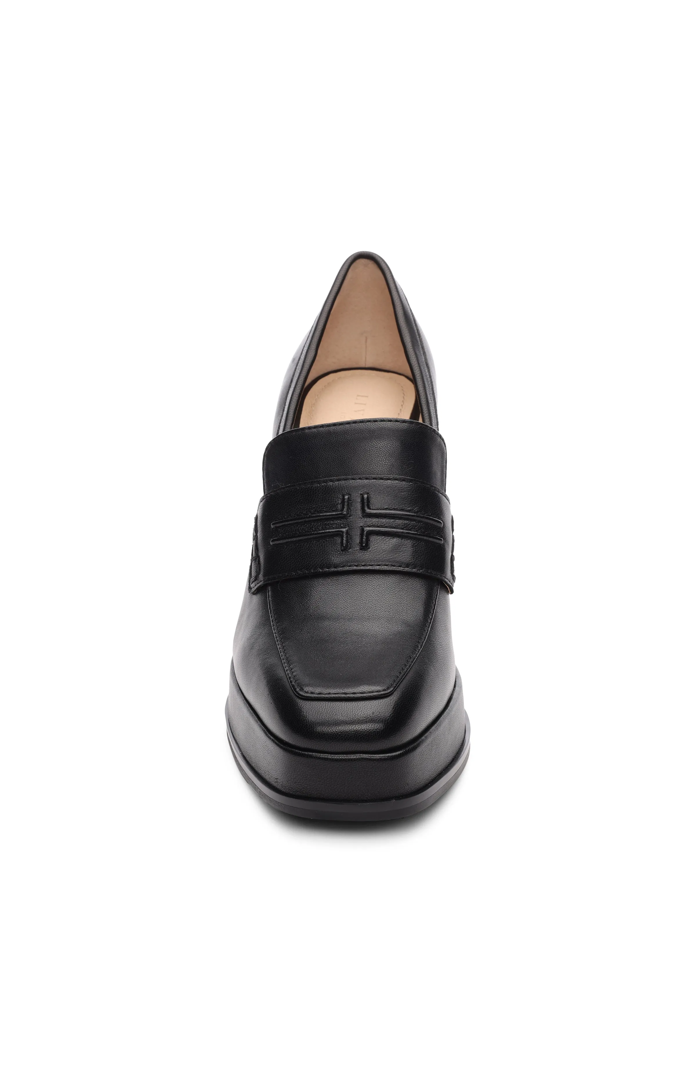 WESTLAKE LOAFER WITH MID STACK HEEL