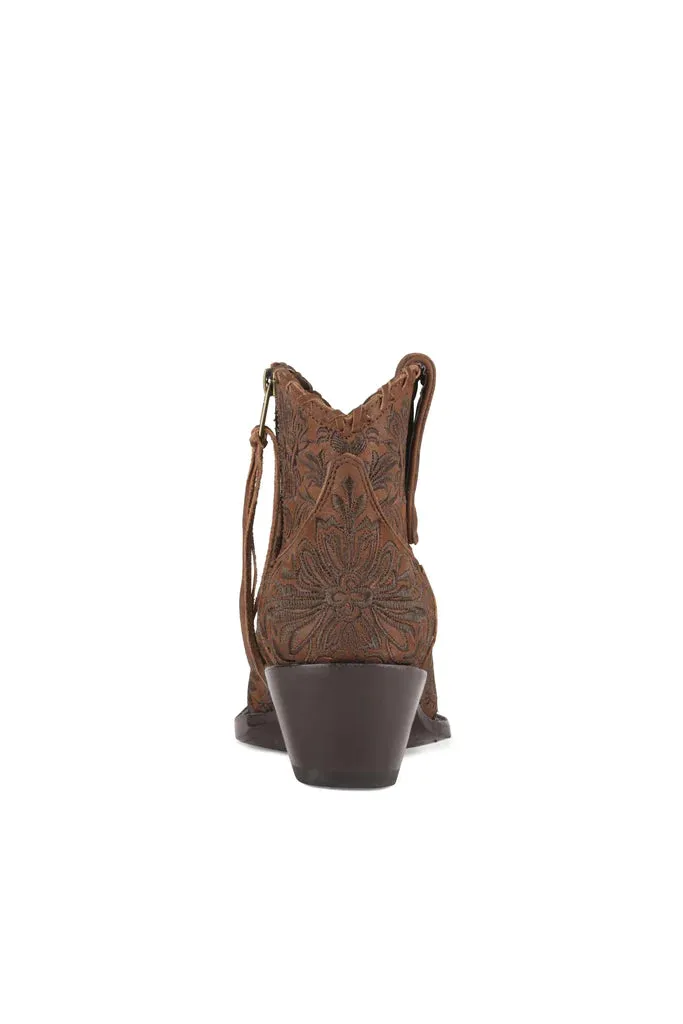 WOMEN'S MILA NOBUCK COGNAC