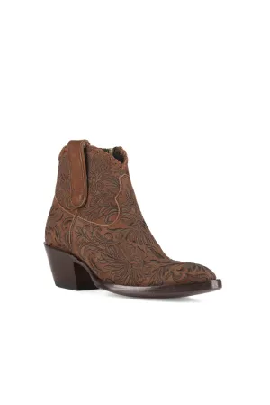 WOMEN'S MILA NOBUCK COGNAC