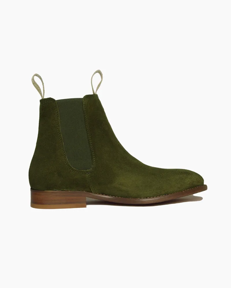 Women's Suede Chelsea Boot